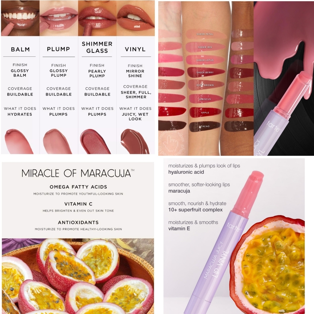 NIB! Tarte Lip Vinyl "Hibiscus" - Picture 8 of 13